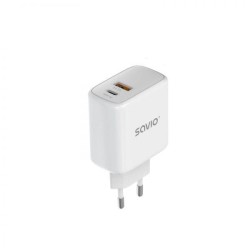 Ładowarka sieciowa Savio LA-06 USB Quick Charge Power Delivery 3.0 30W,