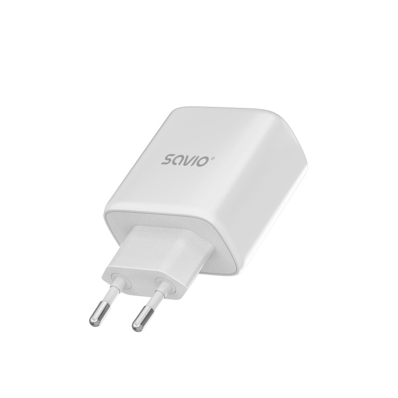 Ładowarka sieciowa Savio LA-06 USB Quick Charge Power Delivery 3.0 30W,