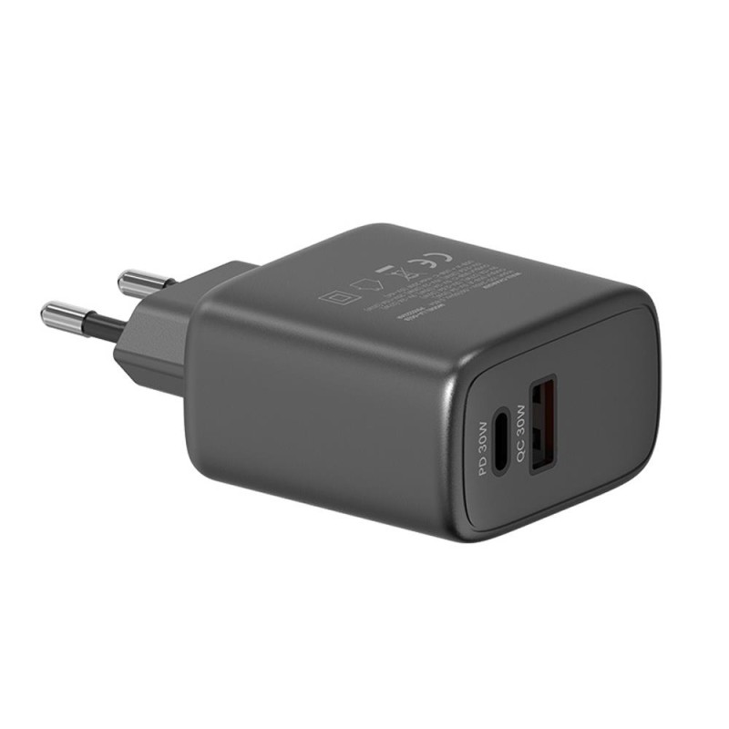Ładowarka sieciowa Savio LA-06/B USB Quick Charge Power Delivery 3.0 30W,