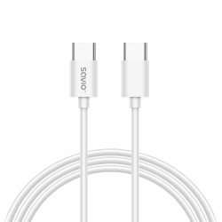 Ładowarka sieciowa z kablem USB-C Savio LA-10 30W Quick Charge, Power