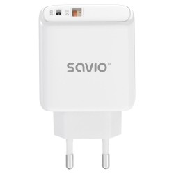 Ładowarka sieciowa SAVIO LA-12 20W Quick Charge, Power Deliv… | PartsPC.pl