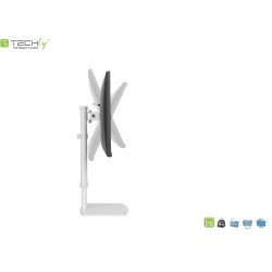 Uchwyt biurkowy Techly 17"-27", 6kg pionowy | PartsPC.pl
