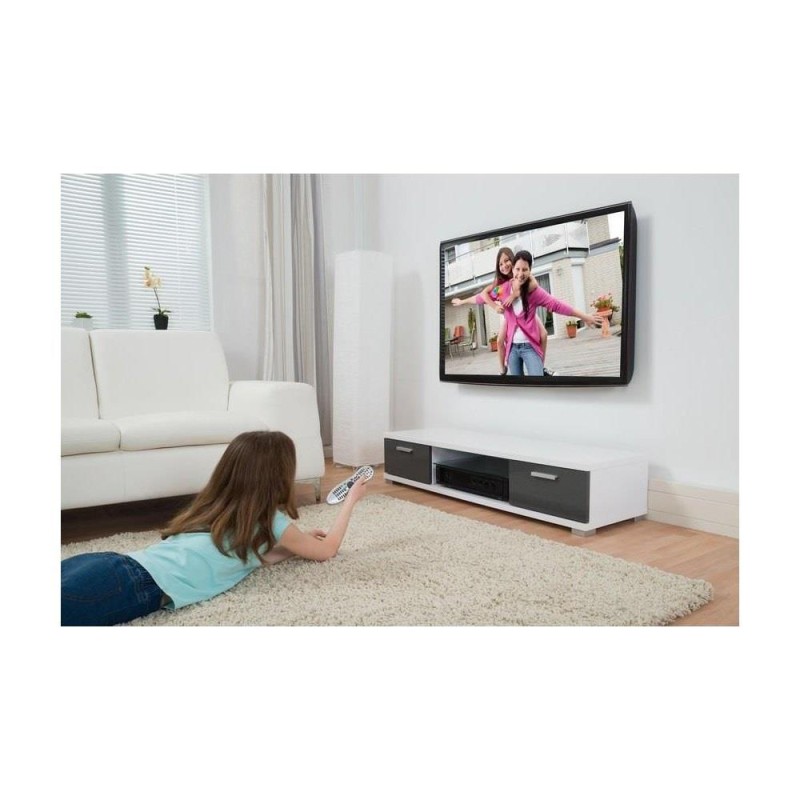 Uchwyt ścienny LCD/LED Techly 23"-55", 45 kg slim, Biały | PartsPC.pl
