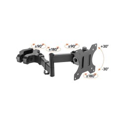 Uchwyt na Słup Techly 17"-32", 8kg przegubowy | PartsPC.pl