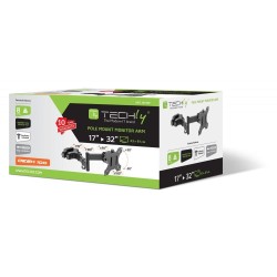 Uchwyt na Słup Techly 17"-32", 8kg przegubowy | PartsPC.pl