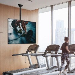 Uchwyt sufitowy Techly 37"-70", 50kg pełna regulacja | PartsPC.pl