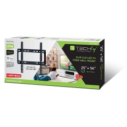 Uchwyt ścienny LCD/LED Techly 25"-56", 40kg slim 21mm