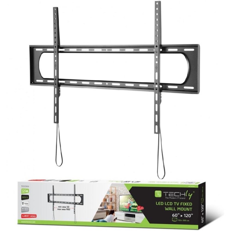 Uchwyt ścienny Techly do TV 60-120" LED/LCD 120kg slim 35mm… | PartsPC.pl
