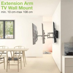 Uchwyt ścienny LCD/LED Techly 42"-80", 70 kg obrotowy