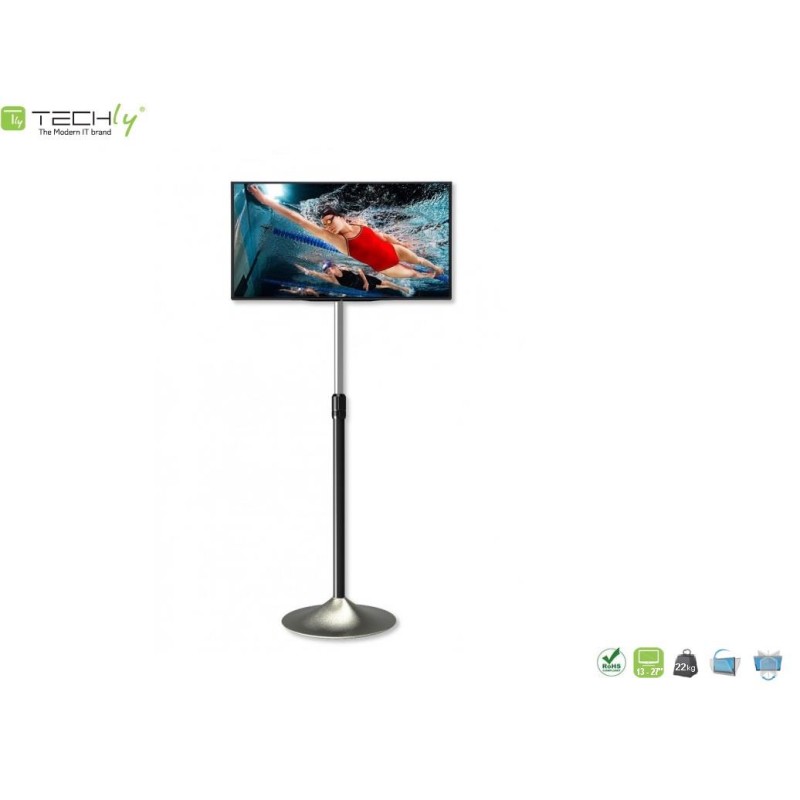 Stojak podłogowy Techly 13"-27", 22kg regulowany