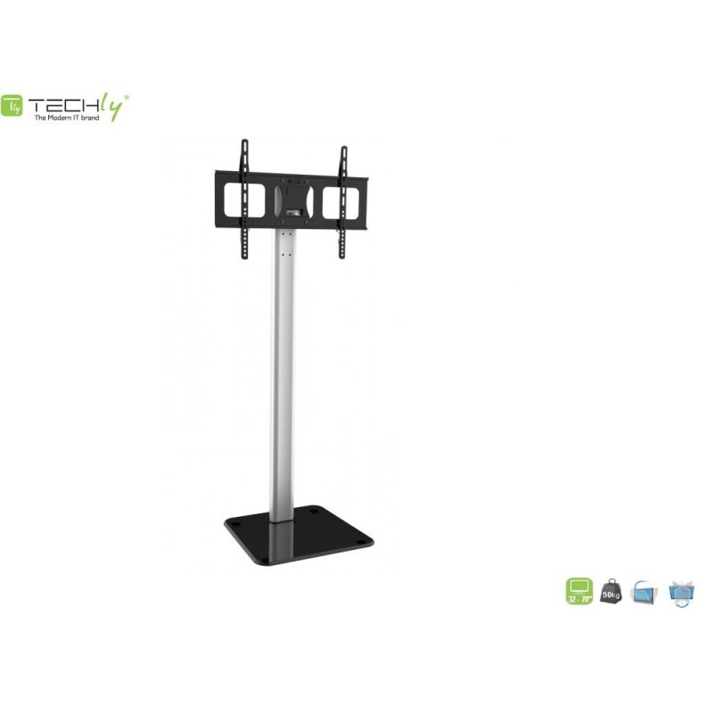 Stojak podłogowy Techly 32"-70", 50kg regulowany
