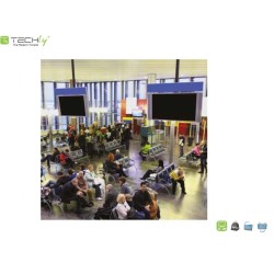 Uchwyt sufitowy Techly 37"-70", 50kg regulowany