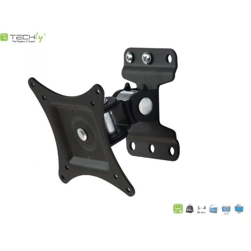 Uchwyt ścienny Techly 13"-30", 23kg obrotowy | PartsPC.pl