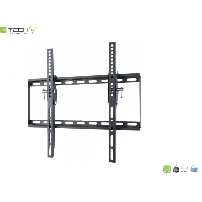 Uchwyt ścienny Techly 23"-55", 45kg slim