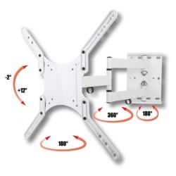 Uchwyt ścienny Techly 23"-55", 45kg obrotowy | PartsPC.pl