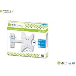 Uchwyt ścienny Techly 19"-37", 25kg obrotowy | PartsPC.pl