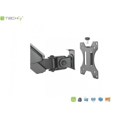 Uchwyt ścienny Techly 17"-32", 8kg Sprężyna Gazowa | PartsPC.pl