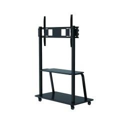 Stojak mobilny Techly 55"-100", 150kg z półką | PartsPC.pl