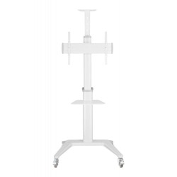 Stojak mobilny Techly 37''-70'', 70kg 2 półki