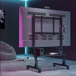 Stojak mobilny Techly 45''-90'', 60kg, półka AV | PartsPC.pl