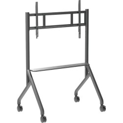 Stojak mobilny Techly TV 55-86" do 80kg regulowany półka AV