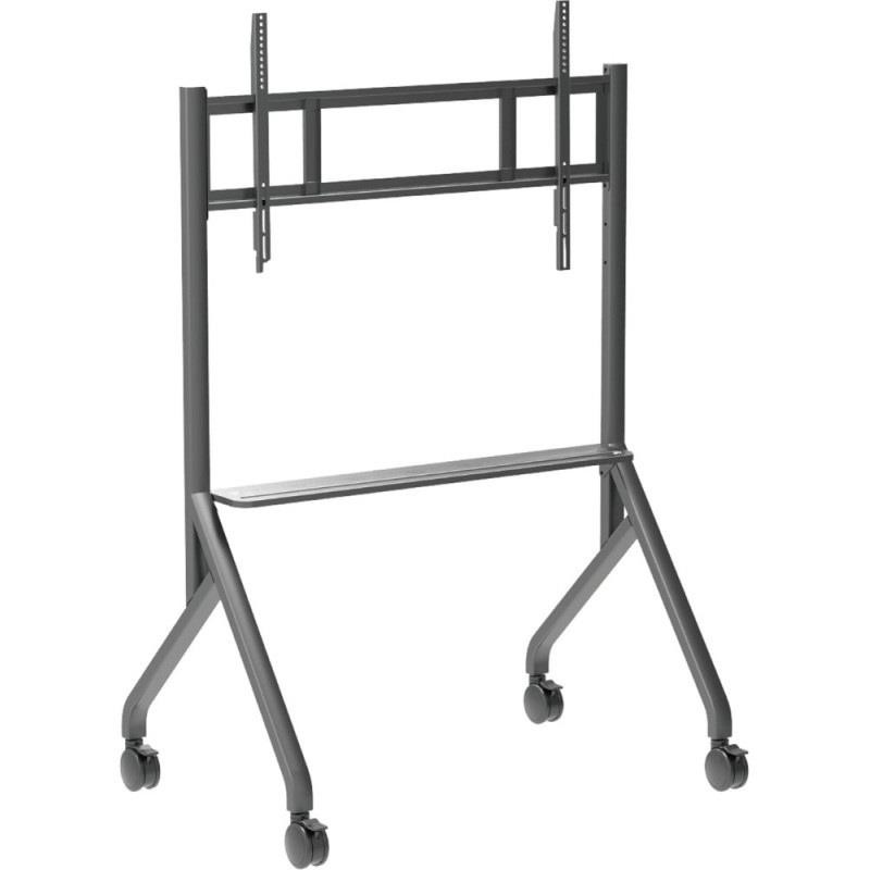 Stojak mobilny Techly TV 55-86" do 80kg regulowany półka AV
