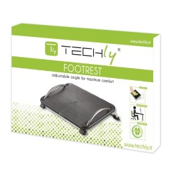 Podnóżek ergonomiczny Techly z regulacją kąta pochylenia | PartsPC.pl