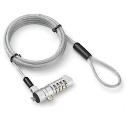 Linka zabezpieczająca do notebooka Techly Nano Slot 1,8m | PartsPC.pl