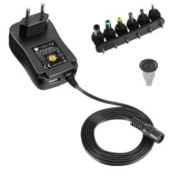 Zasilacz sieciowy Techly Uniwersalny Regulowany 3-12V 2.25A … | PartsPC.pl