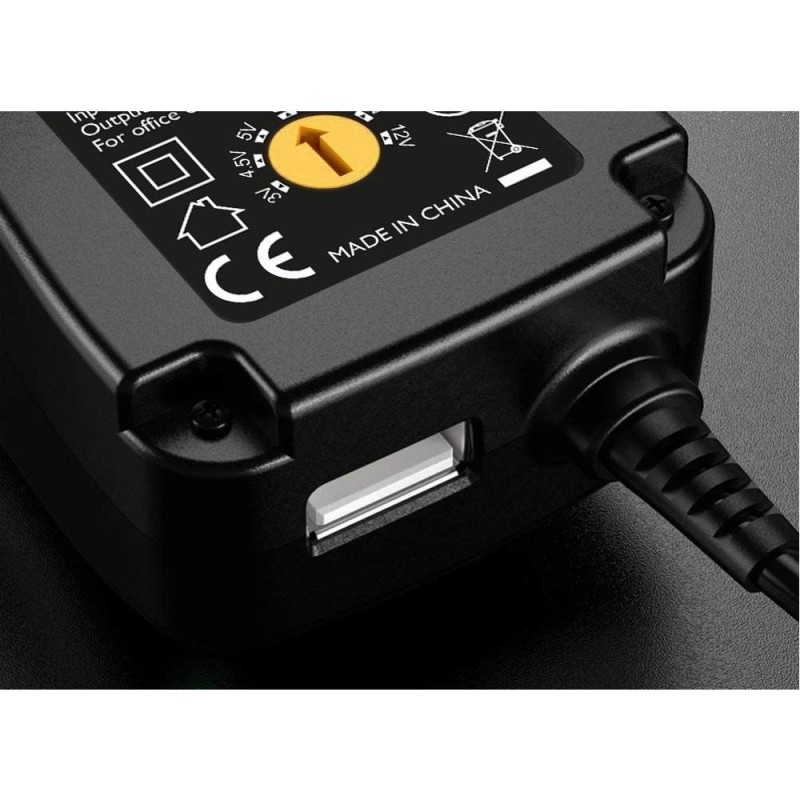 Zasilacz sieciowy Techly Uniwersalny Regulowany 3-12V 2.25A … | PartsPC.pl