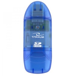 Czytnik kart SDHC/MicroSDHC Titanum TA101B (SDHC Pen Drive)… | PartsPC.pl