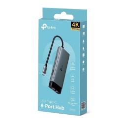 Hub USB TP-Link UH6120C 2+2xUSB 3.0 + HDMI + RJ45 | PartsPC.pl