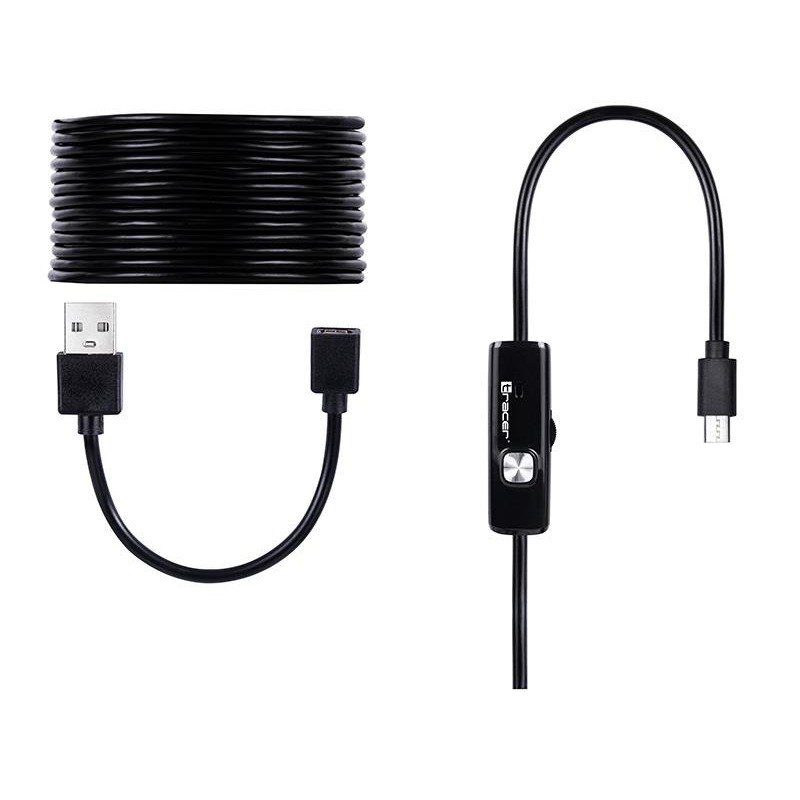 Kamera endoskopowa Tracer HardWire 5m 7mm LED USB | PartsPC.pl