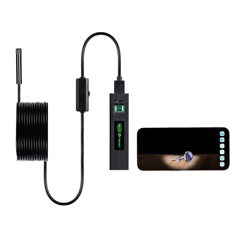 Kamera endoskopowa Tracer HardWire 5m 8mm LED WiFi | PartsPC.pl