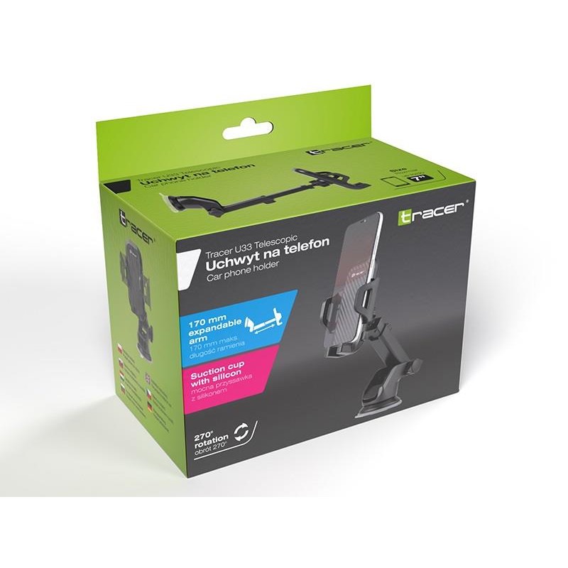 Uchwyt do telefonu Tracer U33 Telescopic | PartsPC.pl