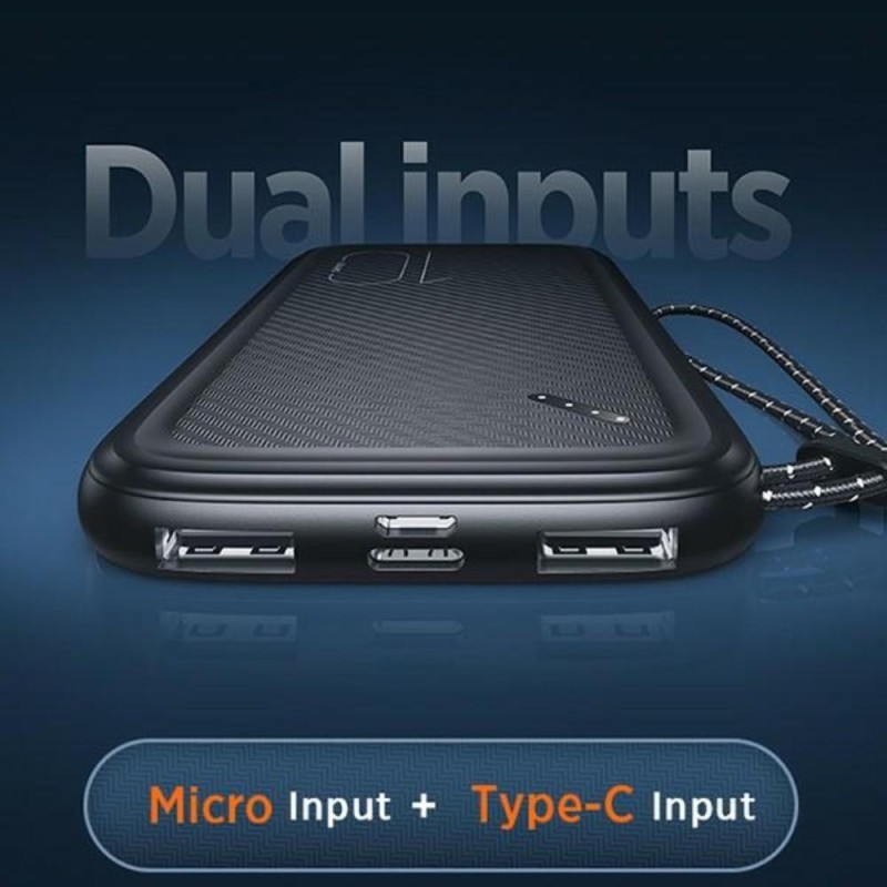 Powerbank Usams PB56 10000mAh 2xUSB czarny