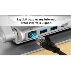 Podstawka pod laptop UNITEK D1109A HUB USB-C, HDMI, 4K, PD 1… | PartsPC.pl