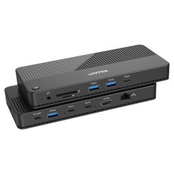 Unitek Przełącznik KVM 4K Hub USB 11 portów | PartsPC.pl