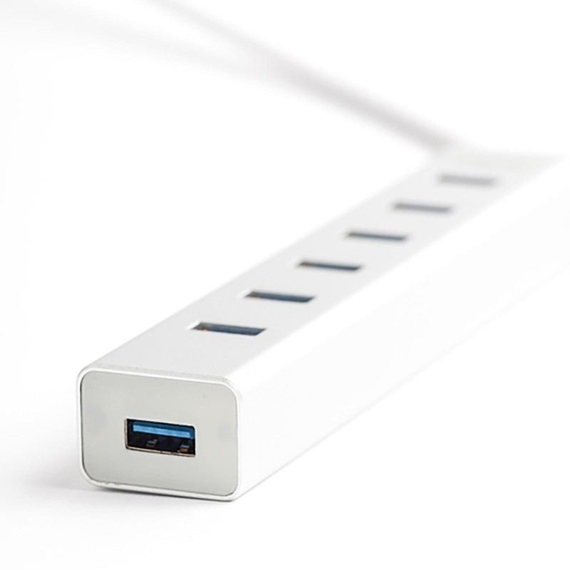 Hub USB Unitek Y-3090 7x USB 3.0 z zasilaczem | PartsPC.pl