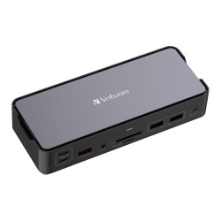 Stacja dokująca Verbatim USB-C Pro CDS-15 2xHDMI DP RJ-45 4x… | PartsPC.pl