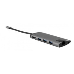 Hub USB Verbatim Multi Port 3x USB 3.0, USB-C 3.1, HDMI 4K, … | PartsPC.pl