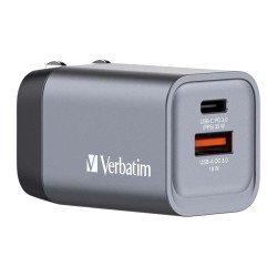 Ładowarka sieciowa Verbatim GaN GNC-35 1xUSB-C PD 35W 1xUSB-… | PartsPC.pl