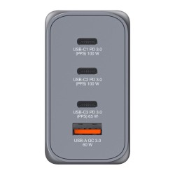 Ładowarka sieciowa Verbatim GaN GNC-200 3xUSB-C PD (2x100W+6… | PartsPC.pl