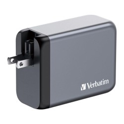 Ładowarka sieciowa Verbatim GaN GNC-200 3xUSB-C PD (2x100W+6… | PartsPC.pl