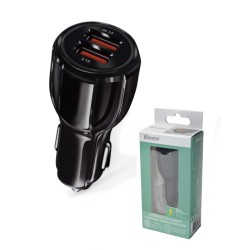 Ładowarka samochodowa VAKOSS TP-3273UK 2xUSB, 5.2A, DC 12-24… | PartsPC.pl