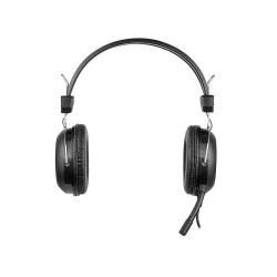 Słuchawki z mikrofonem A4tech HU-35 czarne USB | PartsPC.pl