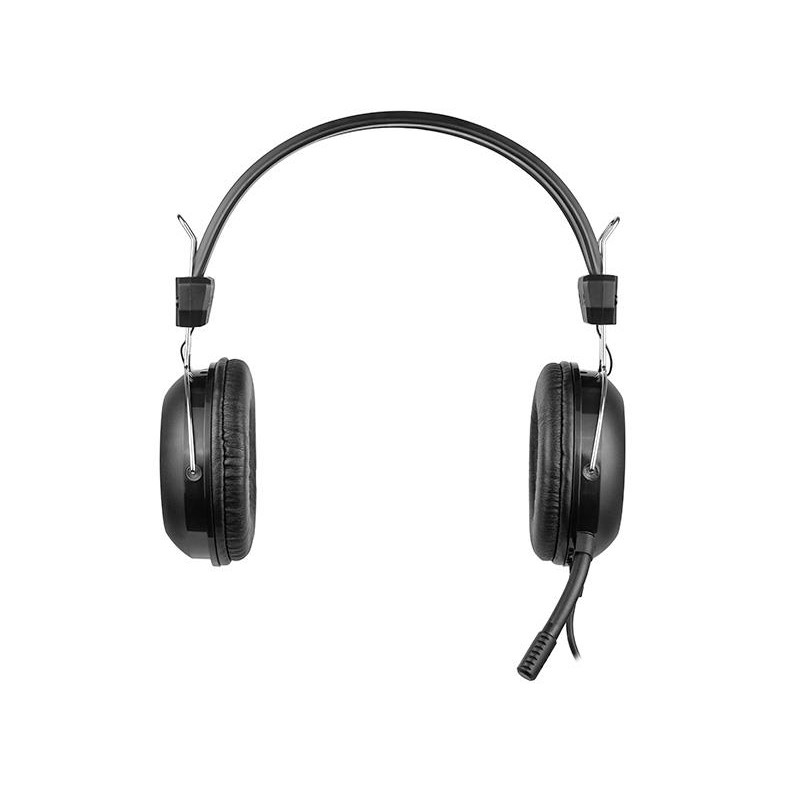 Słuchawki z mikrofonem A4tech HU-35 czarne USB | PartsPC.pl