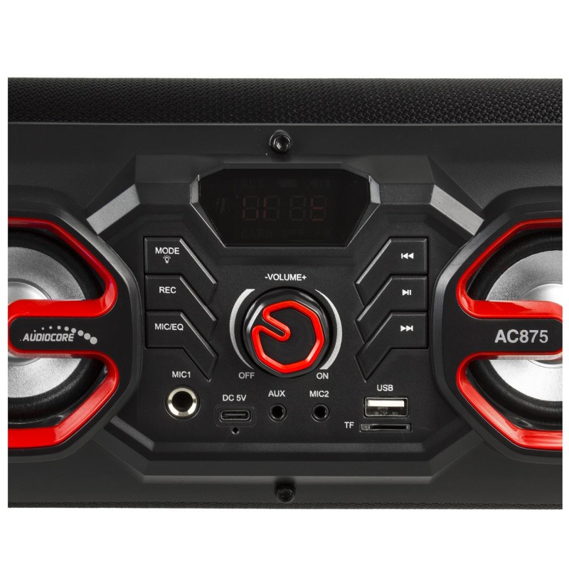 Głośnik przenośny bazooka Audiocore AC875 bluetooth 5.0, radio FM, karta
