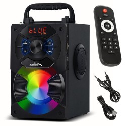 Głośnik przenośny bluetooth Audiocore AC730 radio FM, wejście kart SD/MMC,