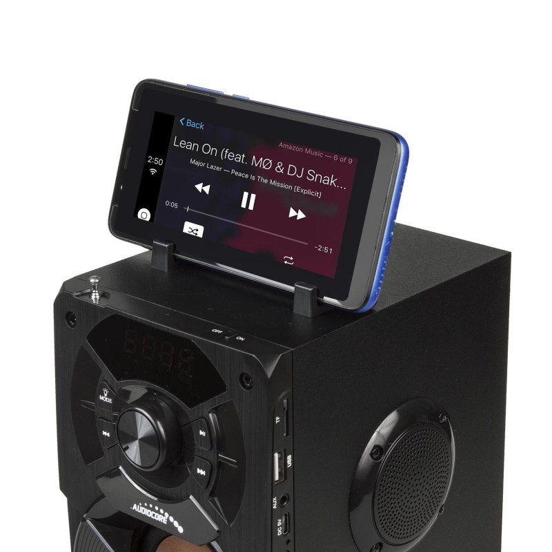 Głośnik przenośny bluetooth Audiocore AC730 radio FM, wejście kart SD/MMC,
